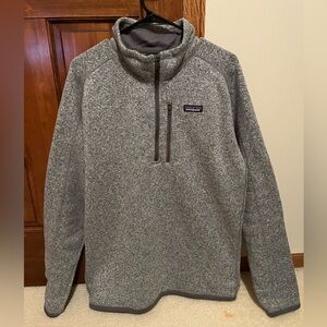 Patagonia Quarterzip XL Gray